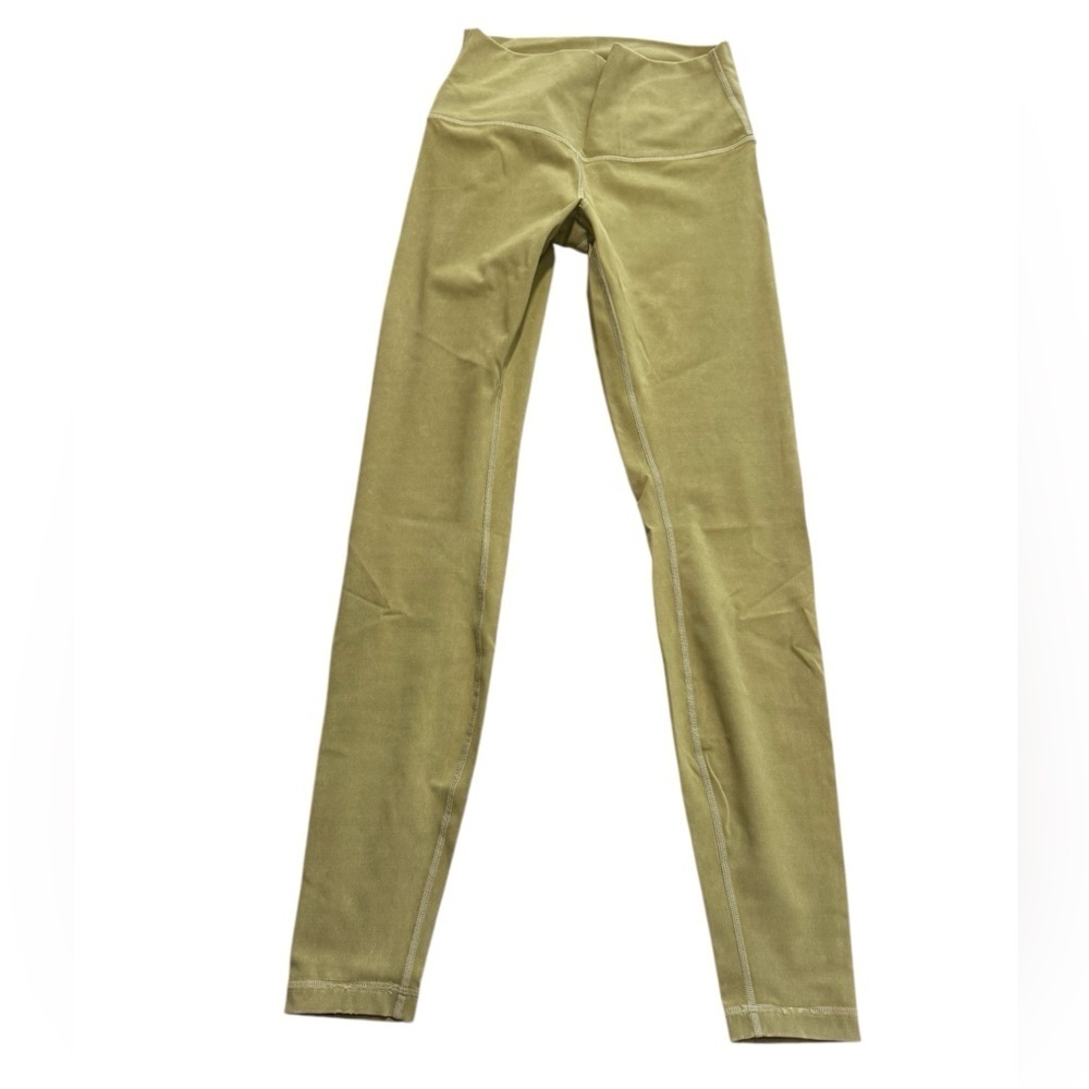 Lululemon Green Acid Wash Legging